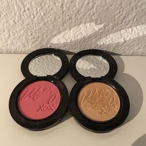 MALLY EFFORTLESSLY AIRBRUSHED BLUSH & HIGHLIGHTER+BRUSH